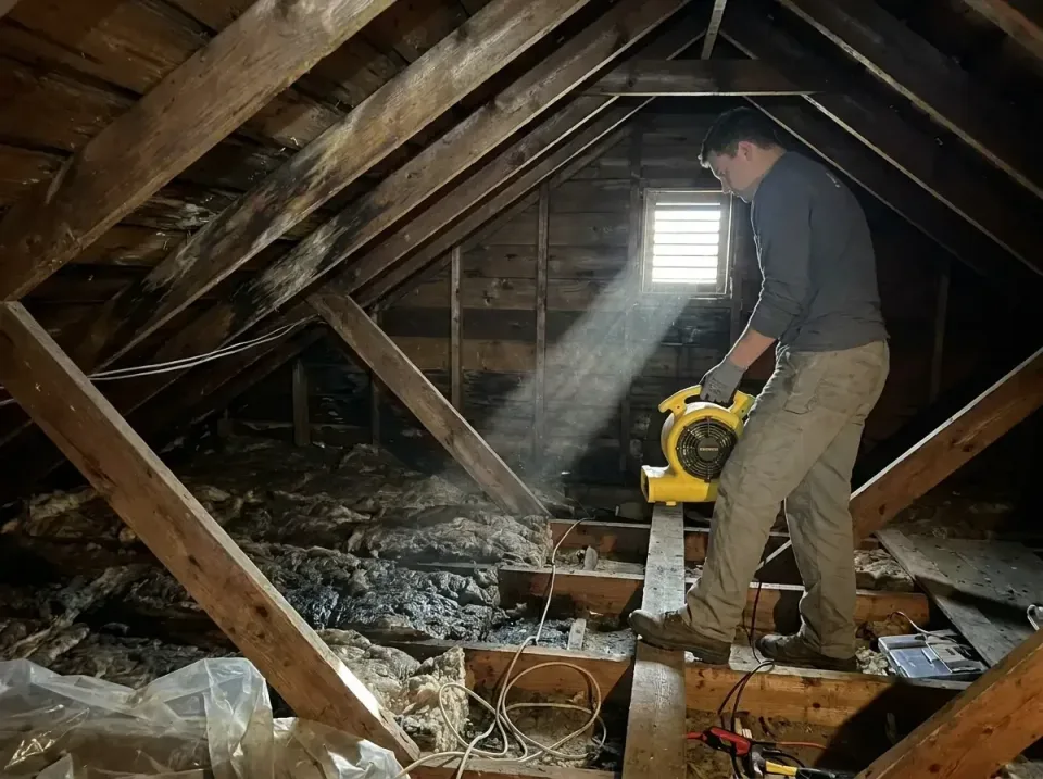 attic-water-damage-drying-proc-007 — frequently asked questions, Emergency Water Extraction & 24/7 Flood Response in West Du…